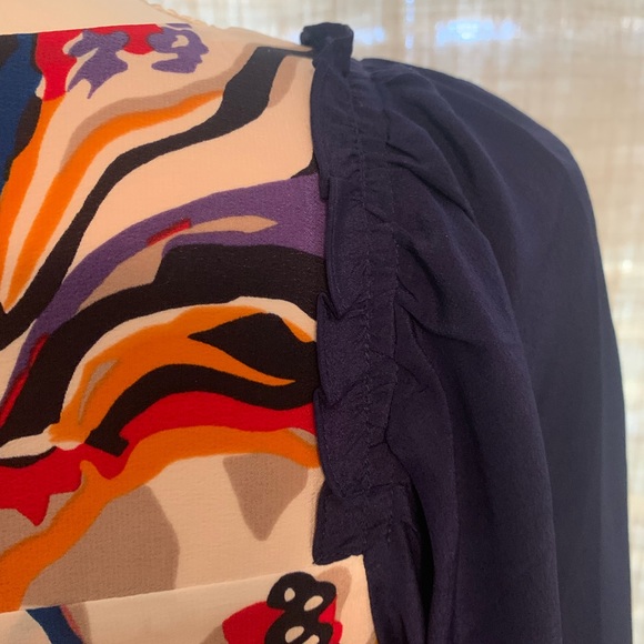 Anthropologie Maeve Shift Silk Dress - Picture 8 of 8